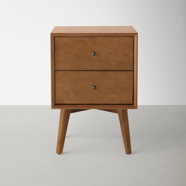 AllModern Williams 2Drawer Nightstand & Reviews Wayfair